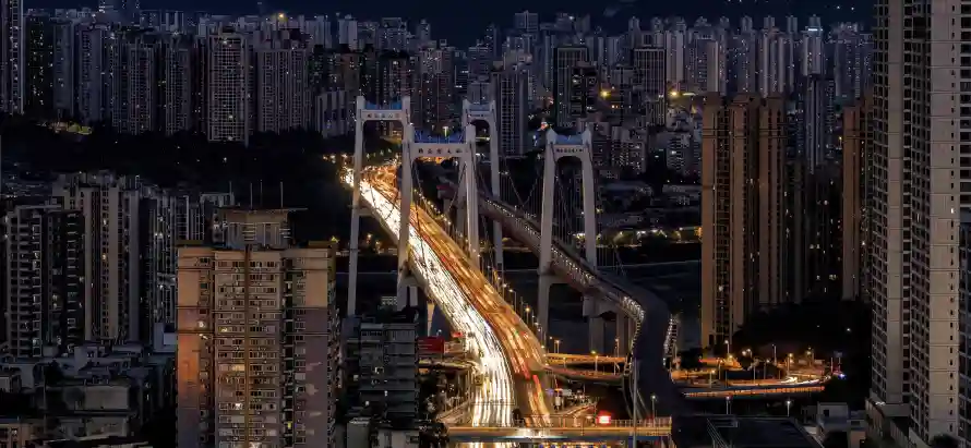 4k城市壁纸-建筑群和夜晚-城市风光壁纸分享「哲风壁纸」