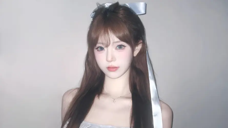 4k柔美壁纸 - 眼睛 - 美女 - 少女感「哲风壁纸」