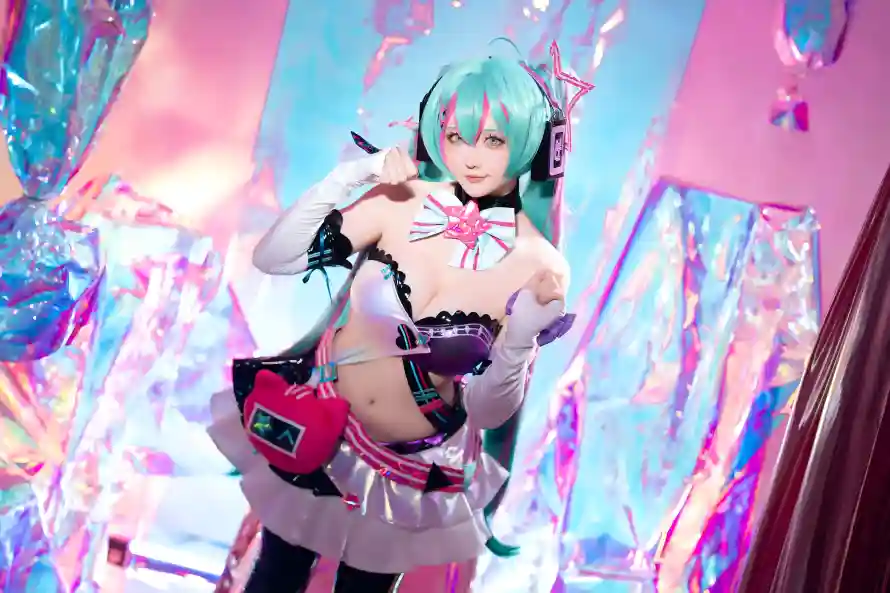 4k美女壁纸 - 迷人 - cos - 初音未来「哲风壁纸」 4k美女壁纸 - 迷人 - cos - 初音未来「哲风壁纸」
