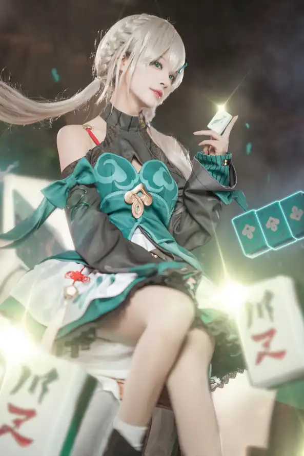 4k动漫壁纸 - 少女 - 长发 - 雀魂「哲风壁纸」