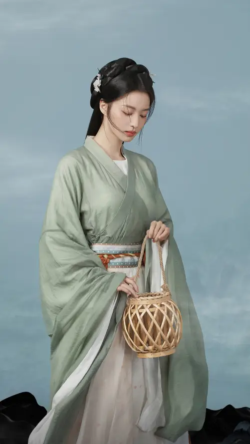 4k发簪壁纸 - 发髻 - 古装 - 山石「哲风壁纸」