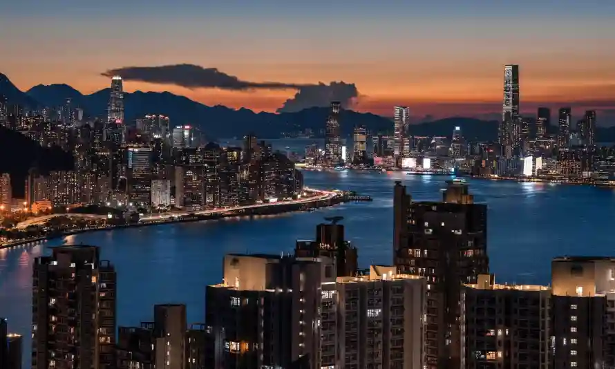 4k壁纸壁纸 - 夜景 - 山脉 - 建筑「哲风壁纸」