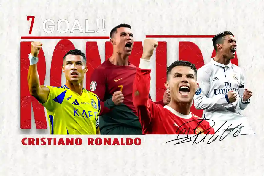 3kC罗壁纸-CR7和球衣-庆祝动作热门的壁纸「哲风壁纸」