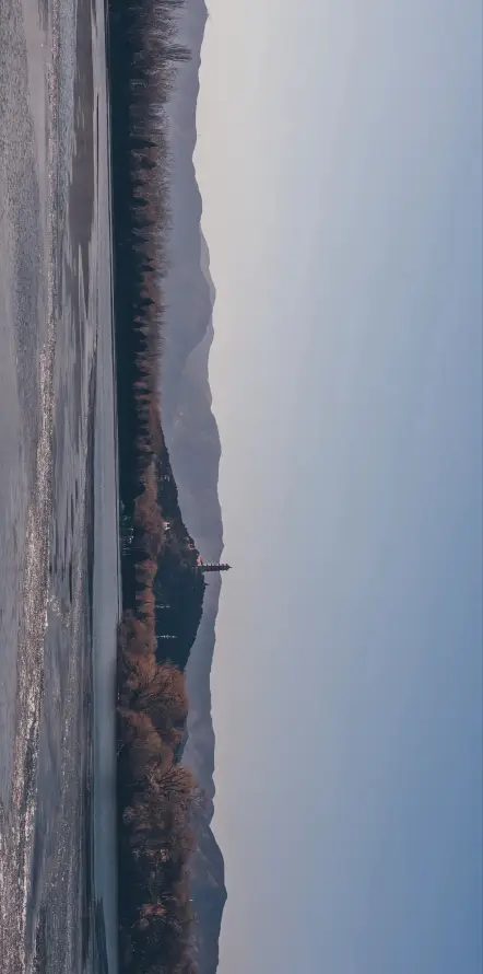 4k北京壁纸 - 树木 - 湖水 - 秋景「哲风壁纸」
