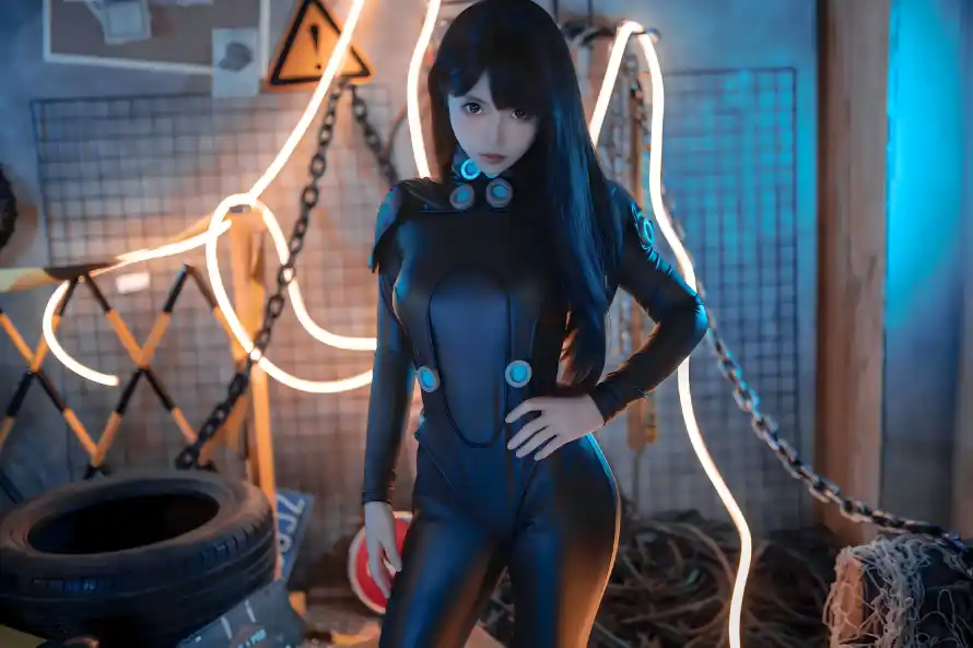 4k美女壁纸 - 轮胎 - 链条 - cos「哲风壁纸」