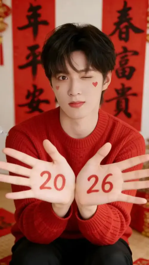 4k室内壁纸 - 春联 - 贺峻霖 - 2026「哲风壁纸」
