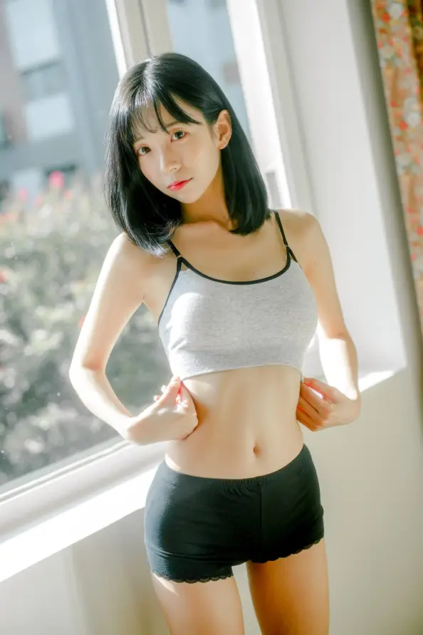 4k室内壁纸 - 少女 - 活力 - 清新「哲风壁纸」
