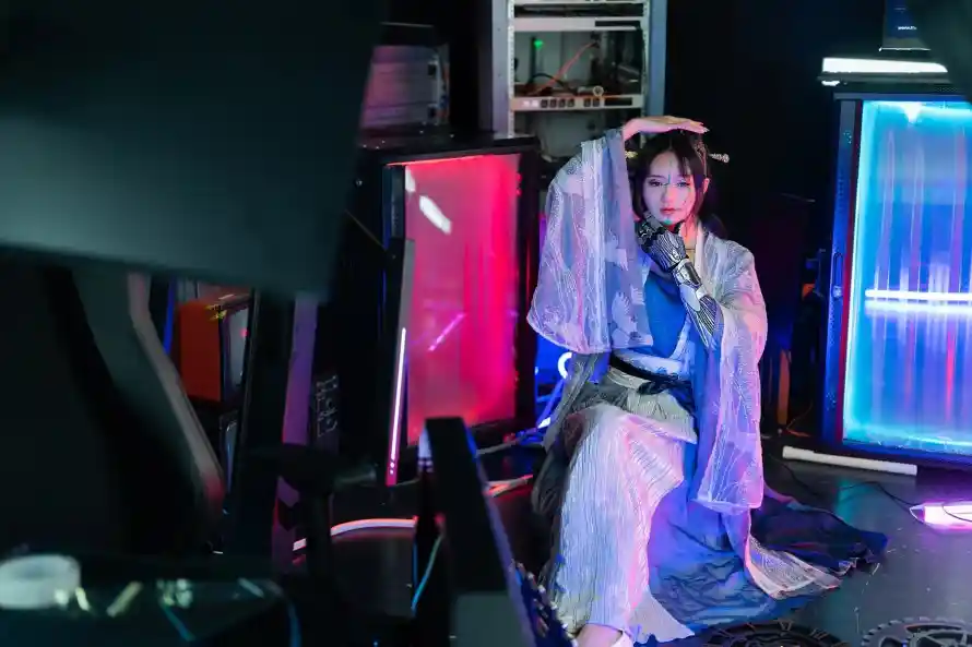 4k人物壁纸 - 古风 - 未来 - 机器「哲风壁纸」