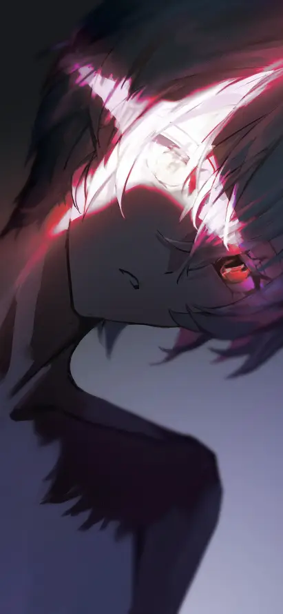 4k科幻壁纸 - 红眼 - eva - 二次元「哲风壁纸」