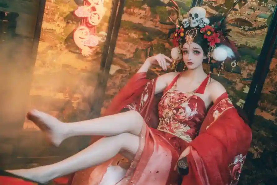 4k发饰壁纸 - 古典 - 古风 - 喜庆「哲风壁纸」