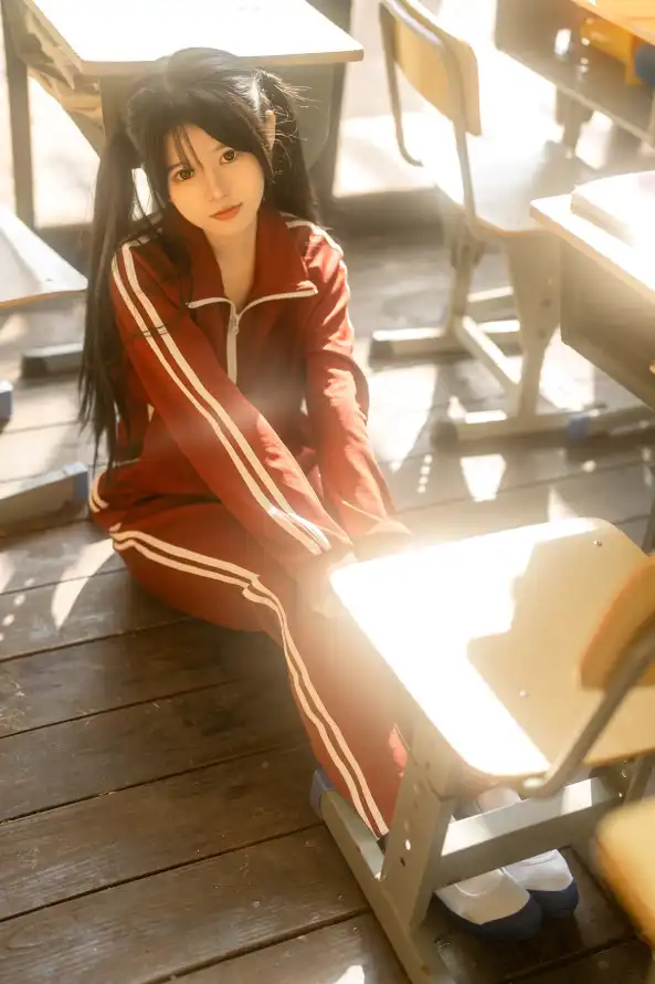 4k学生壁纸 - 少女 - 教室 - 校园「哲风壁纸」