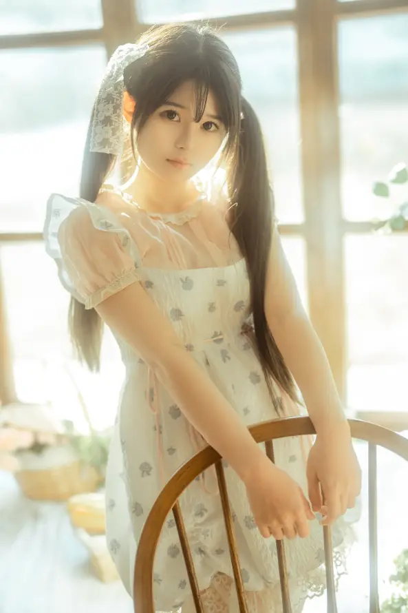 4k室内壁纸 - 少女 - 日系 - 清新「哲风壁纸」
