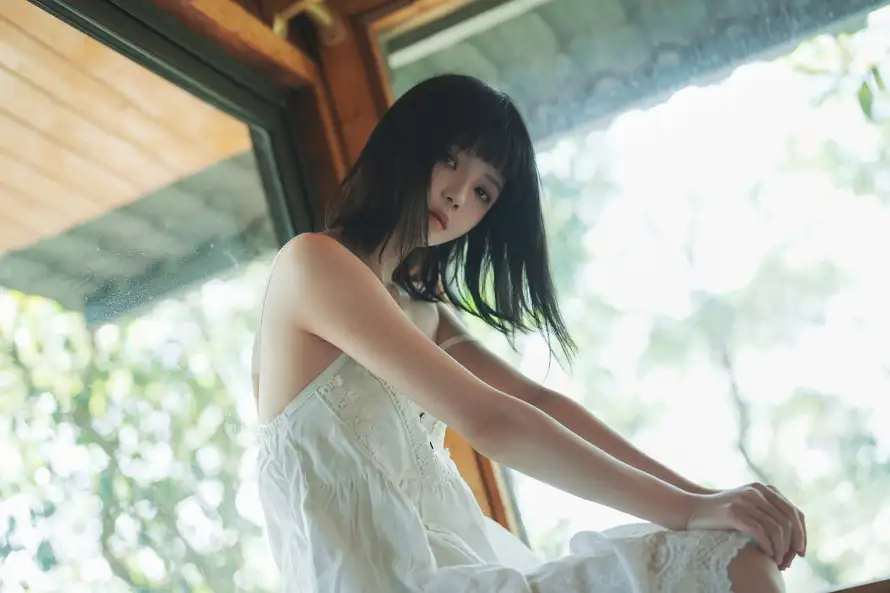 4k夏日壁纸 - 女孩 - 少女 - 户外「哲风壁纸」