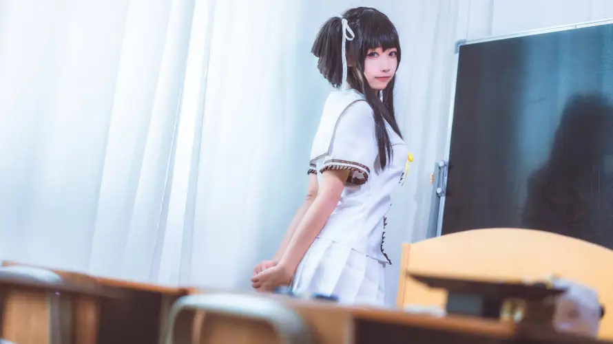 4k女生壁纸 - 学校 - 室内 - 教室「哲风壁纸」