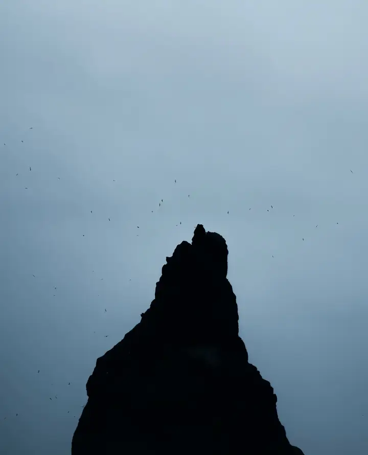 4k云雾壁纸 - 剪影 - 天空 - 山峰「哲风壁纸」