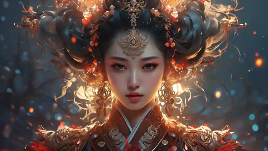 4k古风壁纸 - 国风 - 东方美学 - 传统服饰「哲风壁纸」