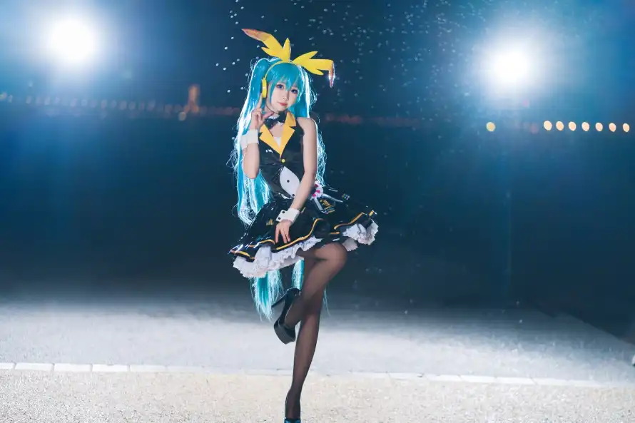 2k灯光壁纸-二次元和舞台-初音未来热门的壁纸「哲风壁纸」