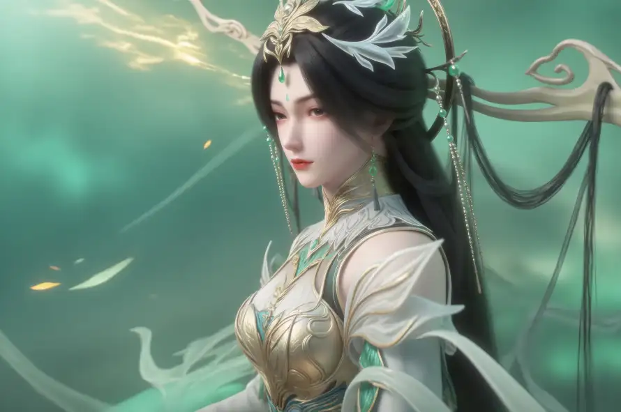 4k仙侠壁纸 - 古风 - 柳神 - 玄幻「哲风壁纸」