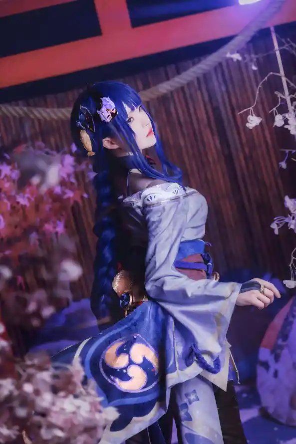 4k发饰壁纸 - 古风 - 和服 - 樱花「哲风壁纸」