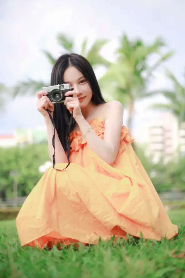 4k休闲壁纸 - 夏天 - 女生 - 户外「哲风壁纸」