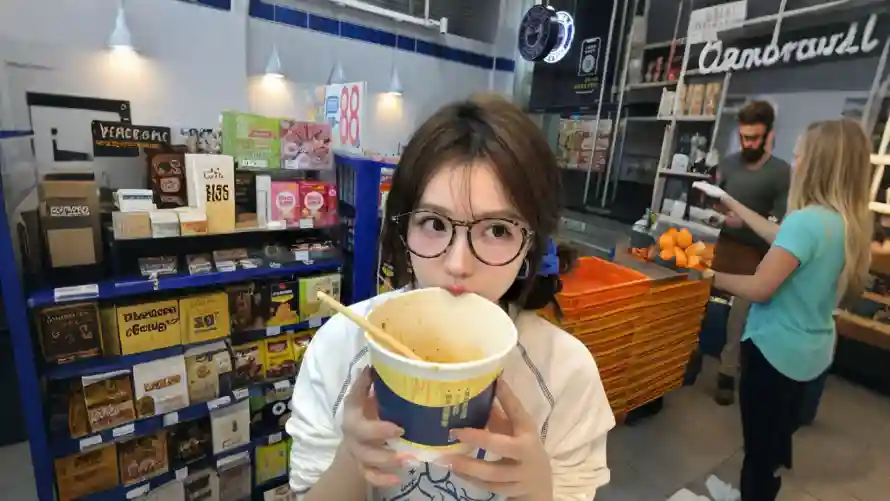 2k休闲壁纸-便利店壁纸和温馨-商品陈列热门的壁纸「哲风壁纸」