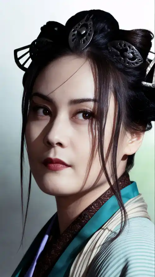 4k古装壁纸 - 古风 - 红唇 - 青衣「哲风壁纸」