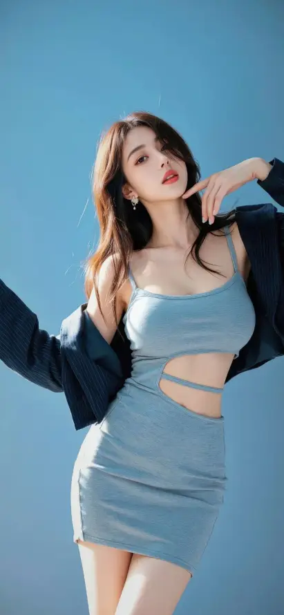 4k性感壁纸 - 红唇 - 美女 - 耳钉「哲风壁纸」