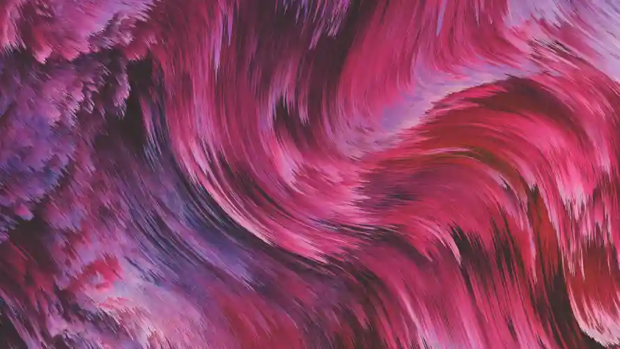 4k手绘壁纸 - 流体 - 渐变 - 漩涡「哲风壁纸」
