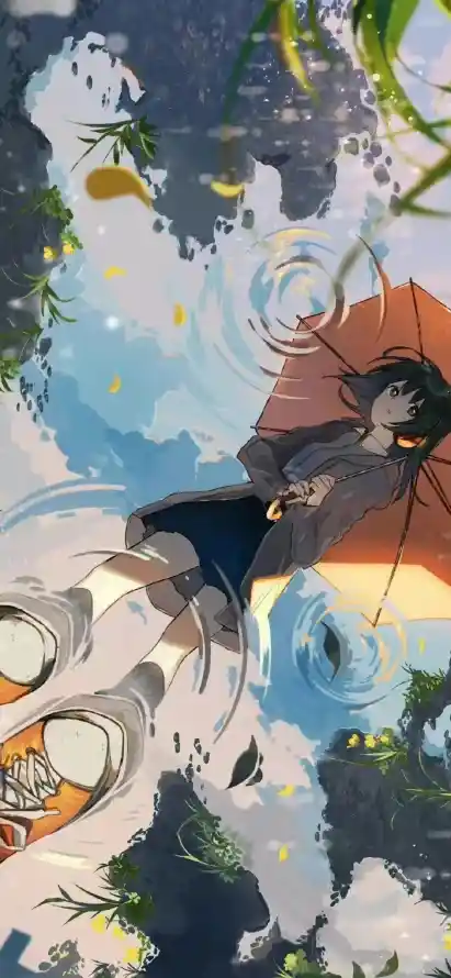 4k下雨壁纸 - 云层 - 绿植 - 阴天「哲风壁纸」