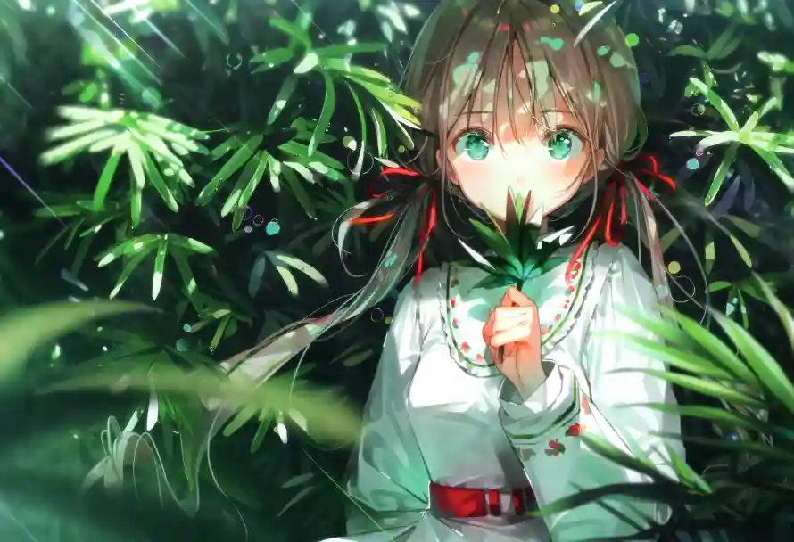 4k光斑壁纸 - 动漫 - 少女 - 日系「哲风壁纸」