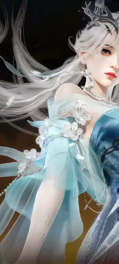 4k仙女壁纸 - 仙气 - 古风 - 白发「哲风壁纸」