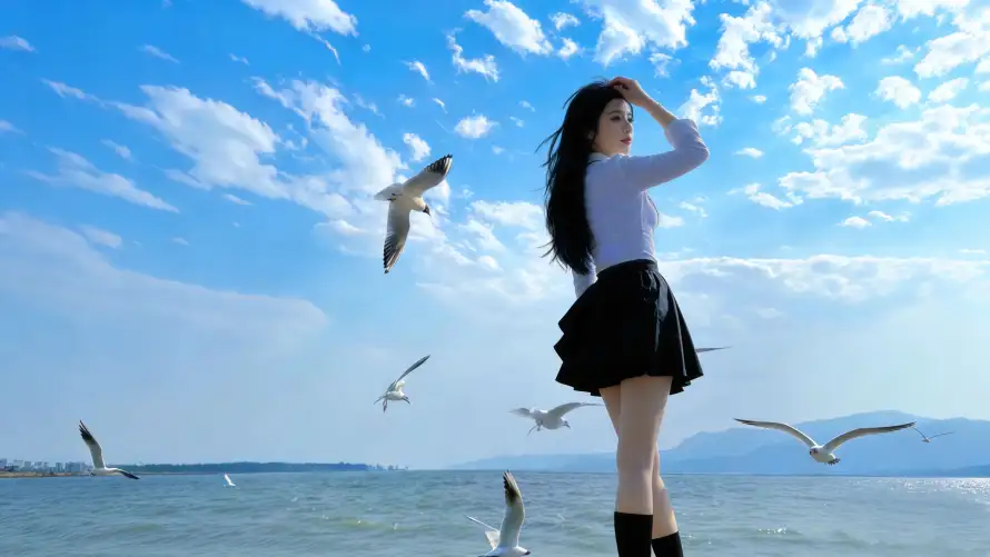 4k壁纸壁纸 - 大海 - 户外 - 治愈「哲风壁纸」