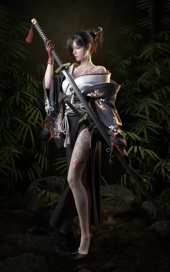 4k丝袜壁纸 - 和服 - 和风 - 御姐「哲风壁纸」