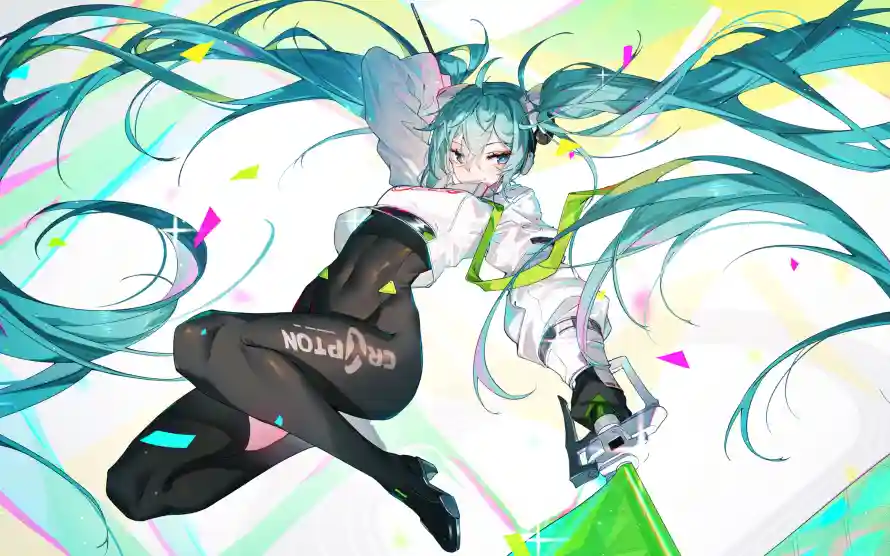 4k初音壁纸-二次元与少女-虚拟歌手壁纸分享「哲风壁纸」