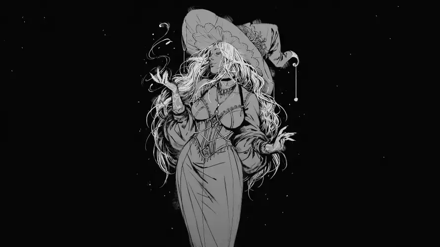 3k女巫壁纸-二次元 - 女巫帽-壁纸推荐「哲风壁纸」