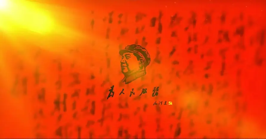 3k伟人壁纸-毛主席与红色-为人名服务免费下载「哲风壁纸」