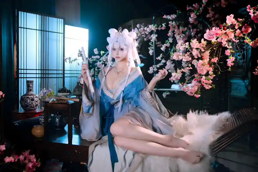 4k原神壁纸 - 樱花 - 白发 - 美女「哲风壁纸」 4k原神壁纸 - 樱花 - 白发 - 美女「哲风壁纸」