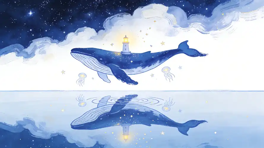 3k手绘壁纸-小众插画与星空-梦境记录壁纸分享「哲风壁纸」