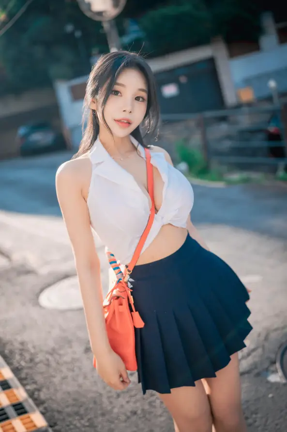 4k少女壁纸 - 户外 - 气质 - 美女「哲风壁纸」