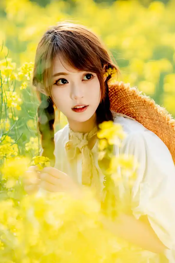 4k人像壁纸 - 少女 - 户外 - 手机「哲风壁纸」