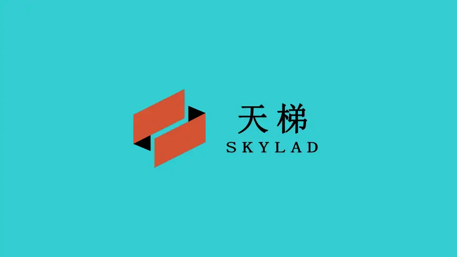 8k天梯壁纸-中速天梯和橙色-几何图形壁纸分享「哲风壁纸」