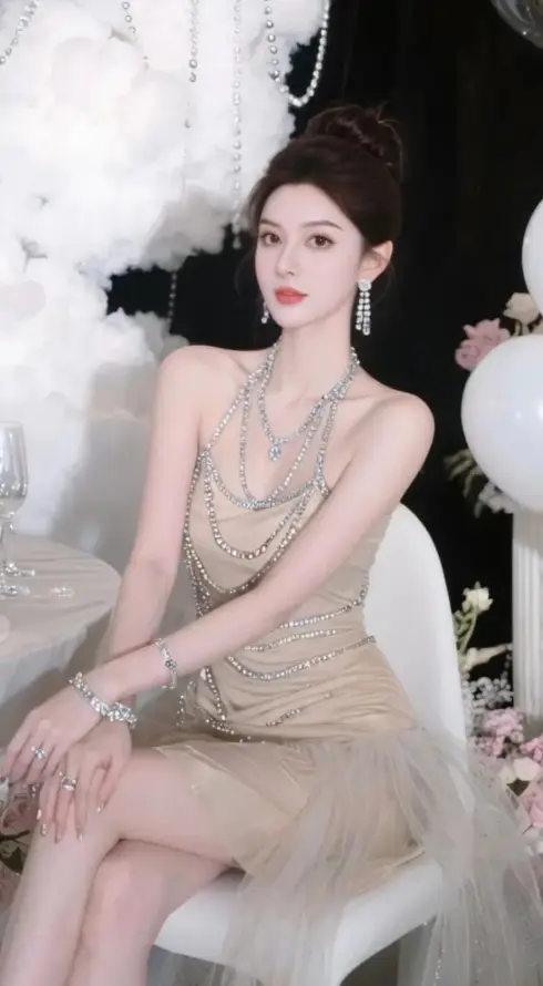4k名媛壁纸 - 美女 - 轻奢 - 鲜花「哲风壁纸」