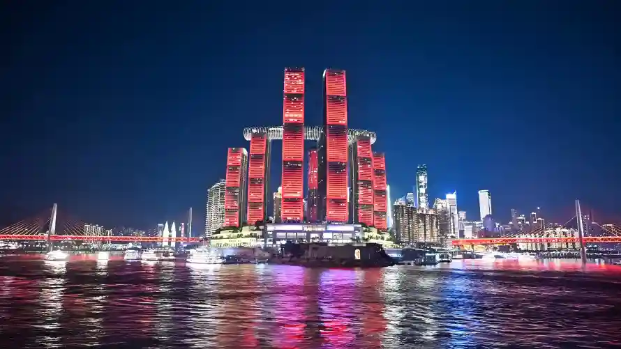 3k城市壁纸-嘉陵江与壁纸-地标建筑壁纸推荐「哲风壁纸」