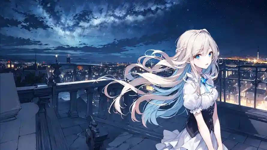 4k城市壁纸 - 壁纸 - 夜晚 - 天台「哲风壁纸」