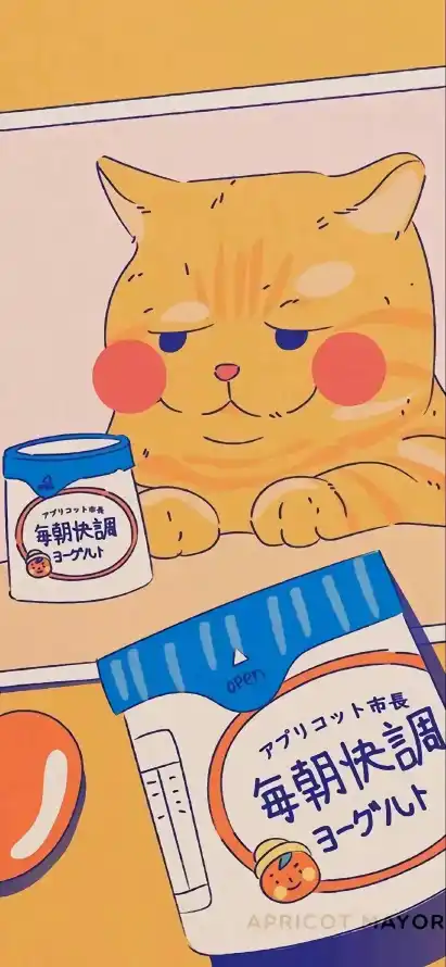 4k卡通壁纸 - 慵懒 - 插画 - 日系「哲风壁纸」
