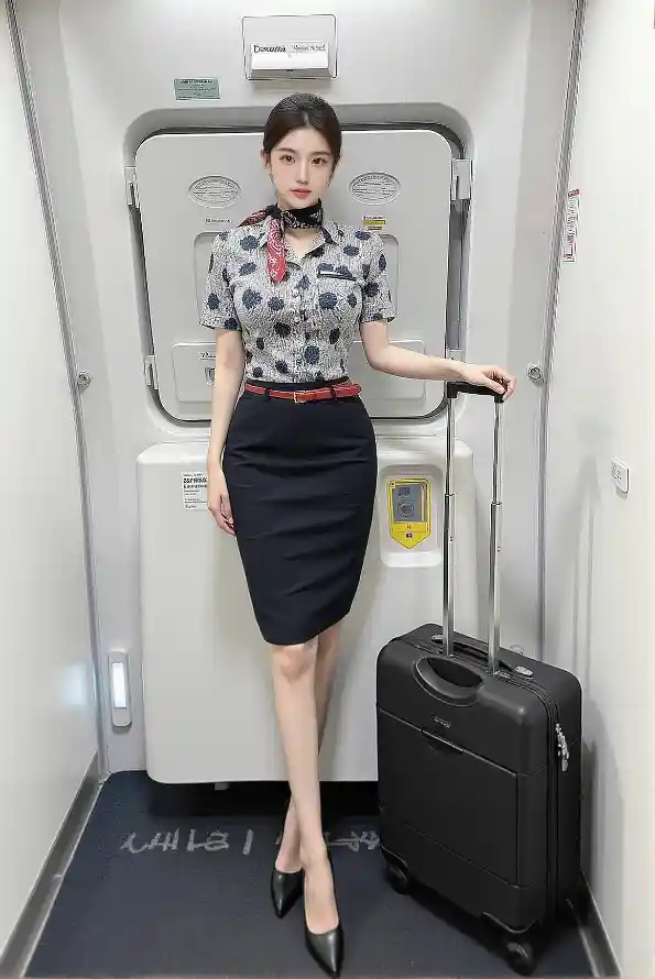 4k制服壁纸 - 壁纸 - 手机 - 空姐「哲风壁纸」