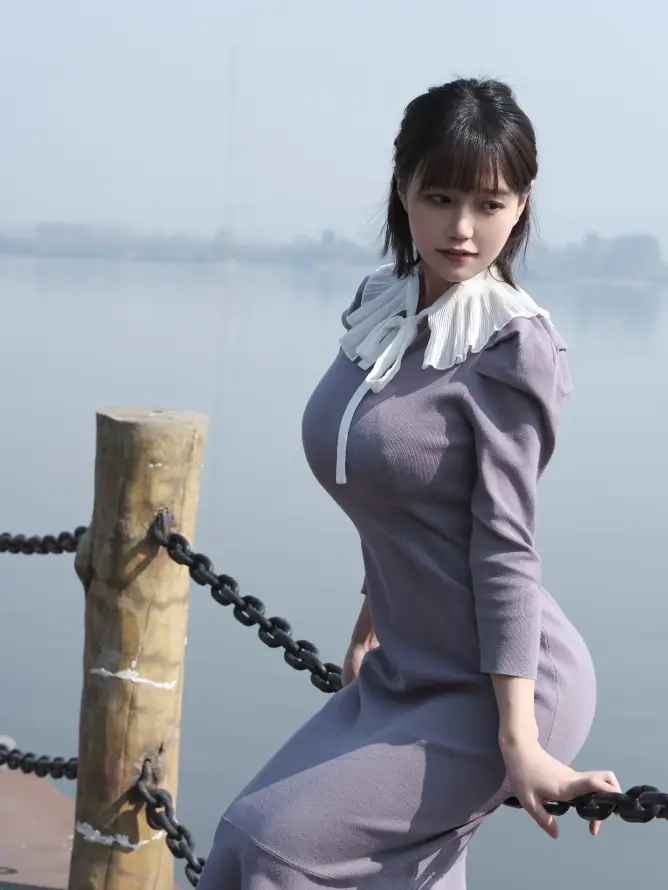 4k户外壁纸 - 木桩 - 水域 - 江边「哲风壁纸」
