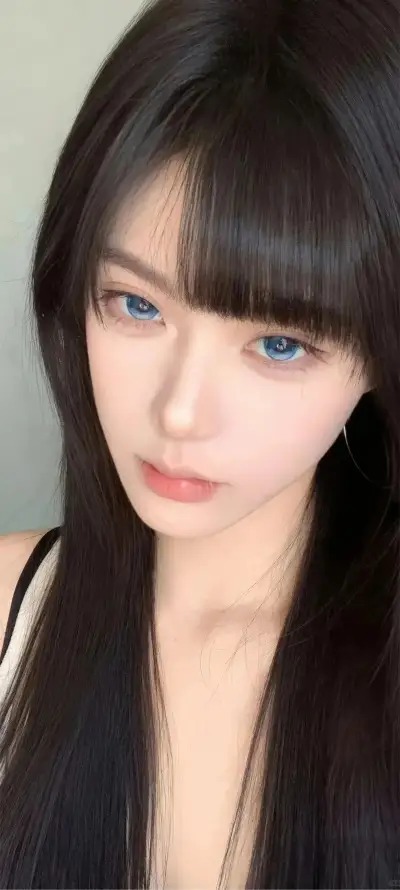 4k简约壁纸 - 美女 - 黑发 - 二次元「哲风壁纸」