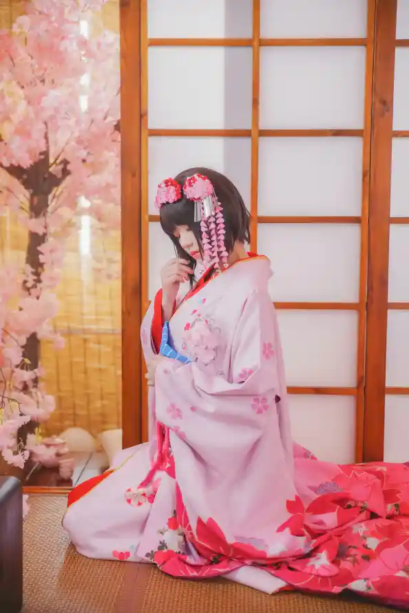 4k和服壁纸 - 室内 - 日式 - 樱花「哲风壁纸」
