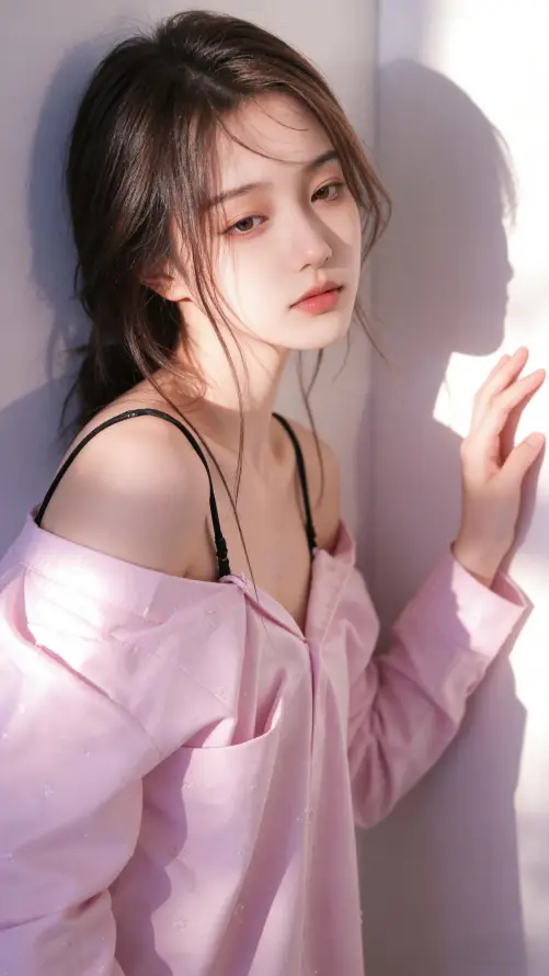4k光影壁纸 - 墙面 - 壁纸 - 女生「哲风壁纸」